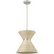 Jaycen 1 Light 13.62 inch Brushed Nickel Indoor Pendant Ceiling Light